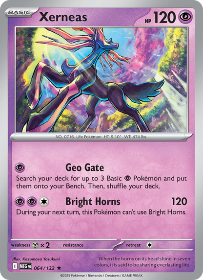 Pokemon Mega Evolution - Holo & Reverse Holo Singles