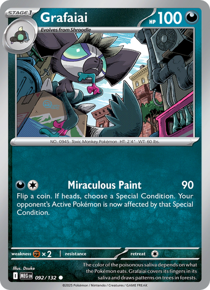 Pokemon Mega Evolution - Holo & Reverse Holo Singles