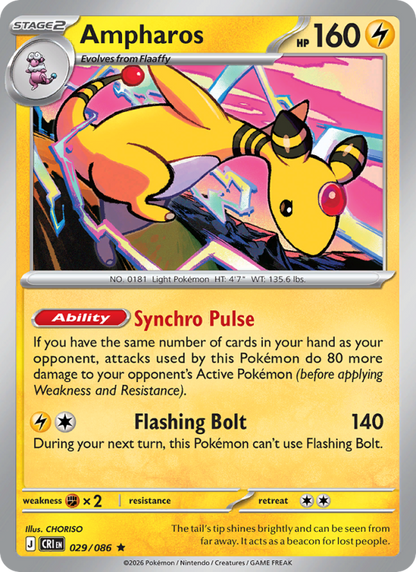 Pokemon Chaos Rising - Holo & Reverse Holo Singles