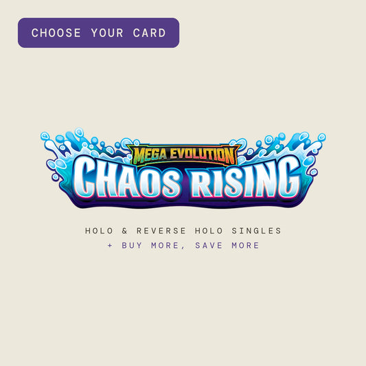 Pokemon Chaos Rising - Holo & Reverse Holo Singles
