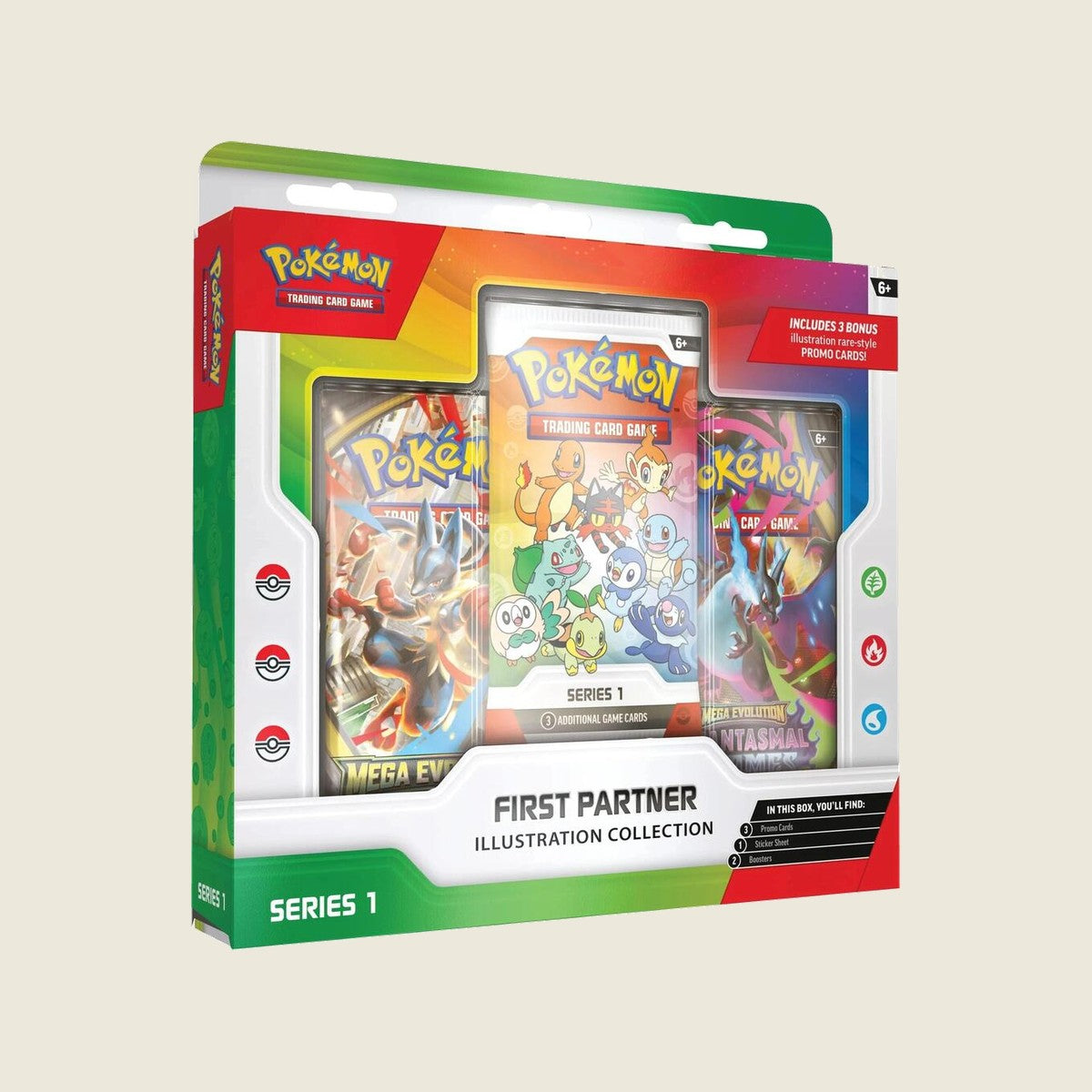 Pokemon - First Partner Illustration Collection - Series 1