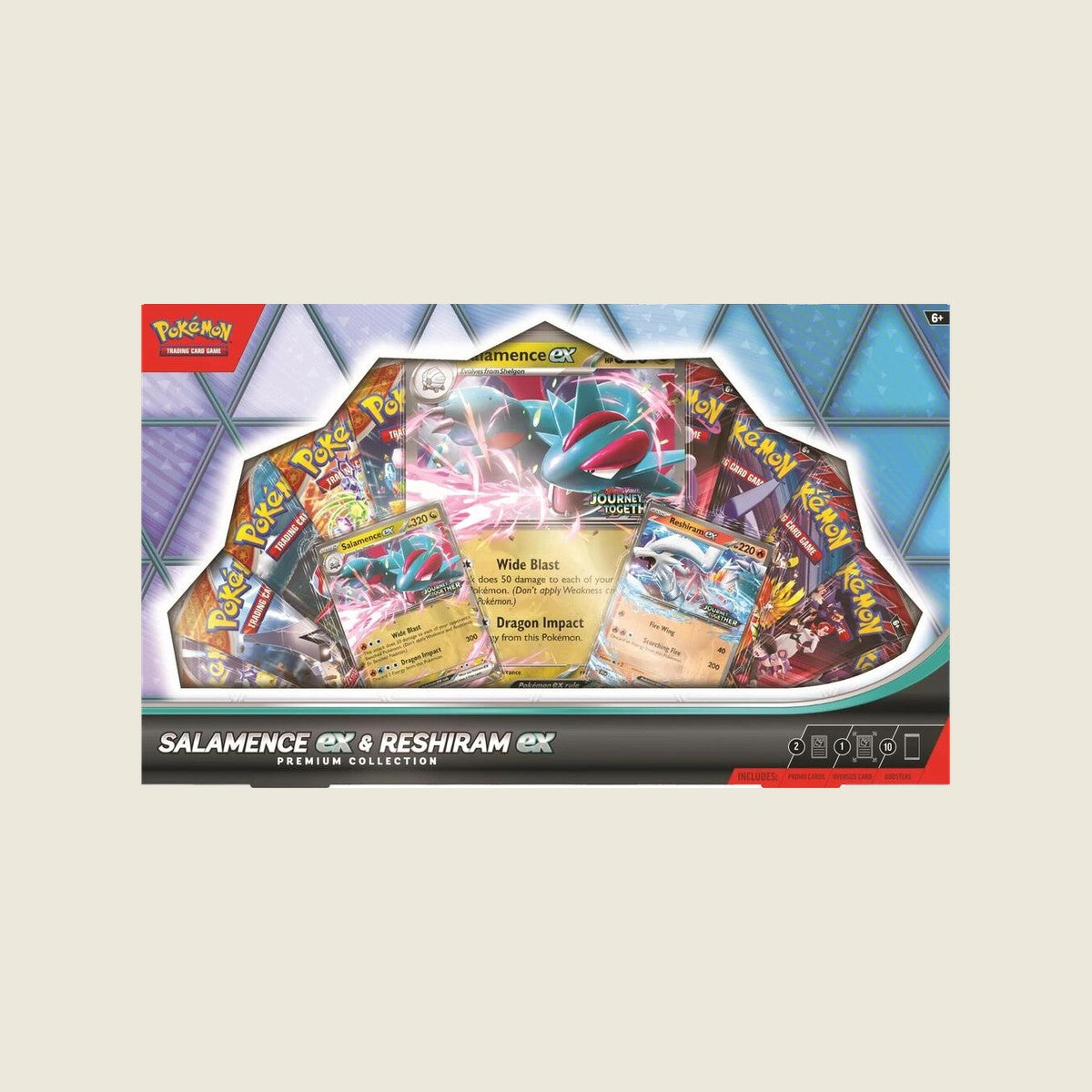 Pokemon - Salamence ex & Reshiram ex Premium Collection